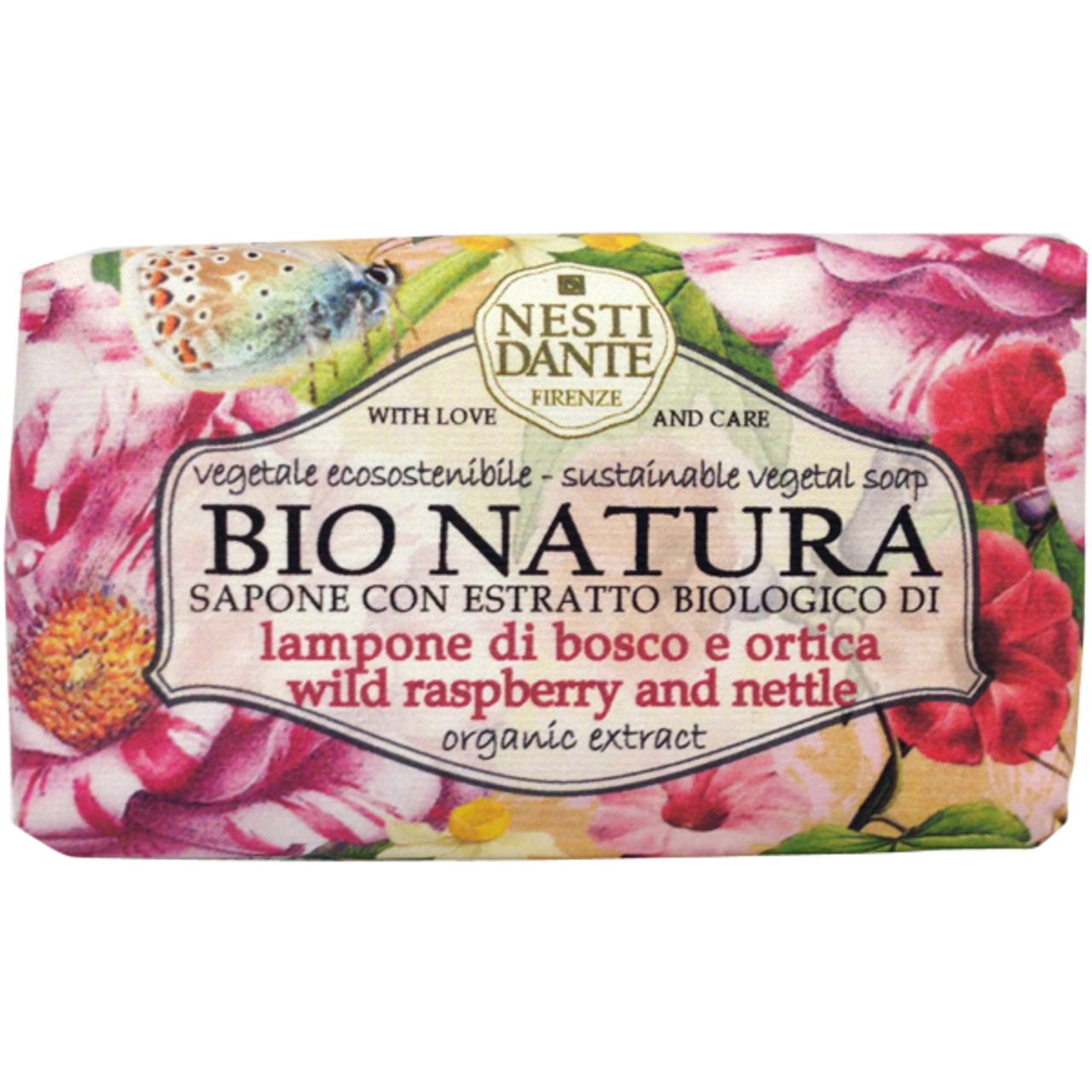 Nesti Dante Zeep Bio Natura - Framboos & Brandnetel