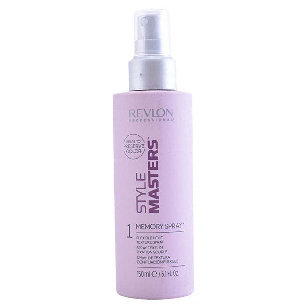 Flacon de spray Revlon Style Masters Memory Spray. Contenance: 150ml.