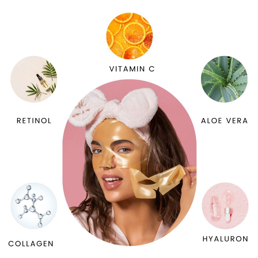 Sisters & Me Anti-Aging Hydrogelmasker met Retinol