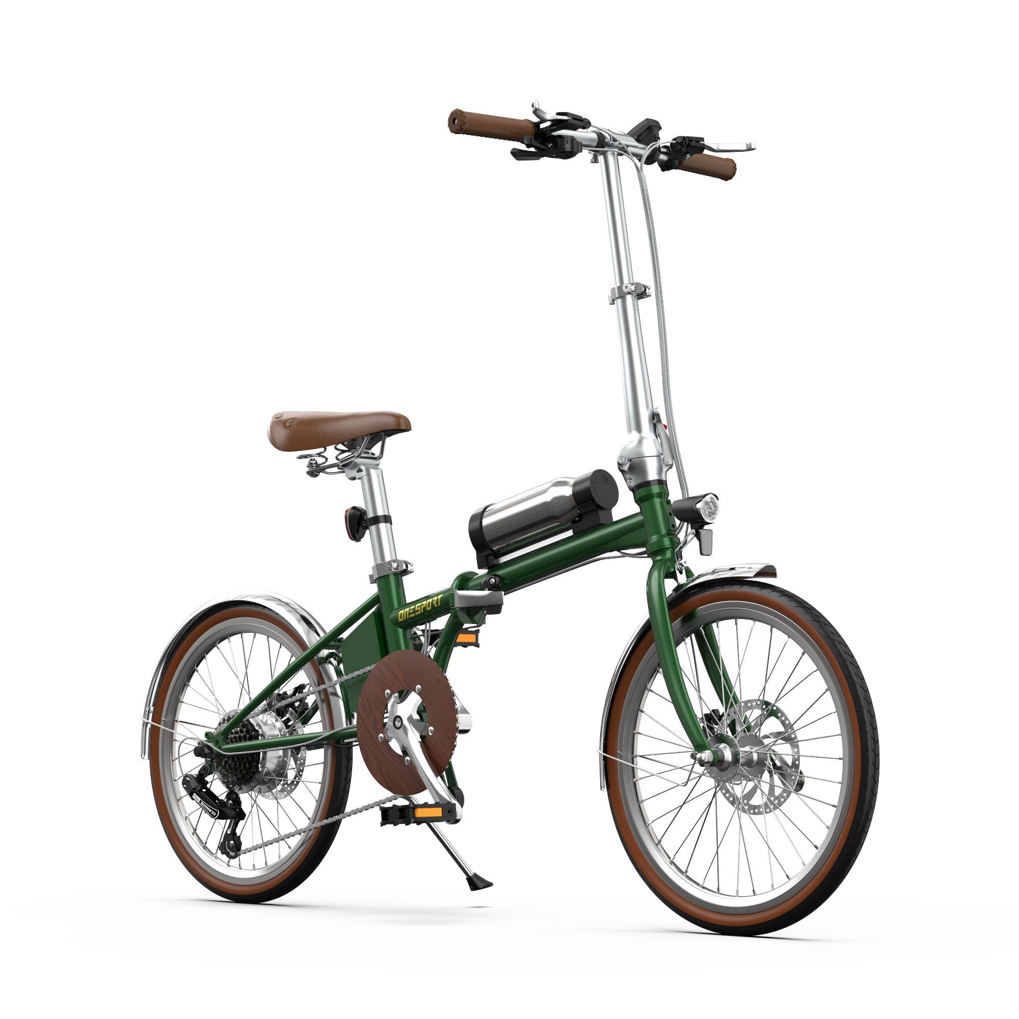 ONESPORT OT02 PRO Vélo électrique pliable et léger avec capteur de couple