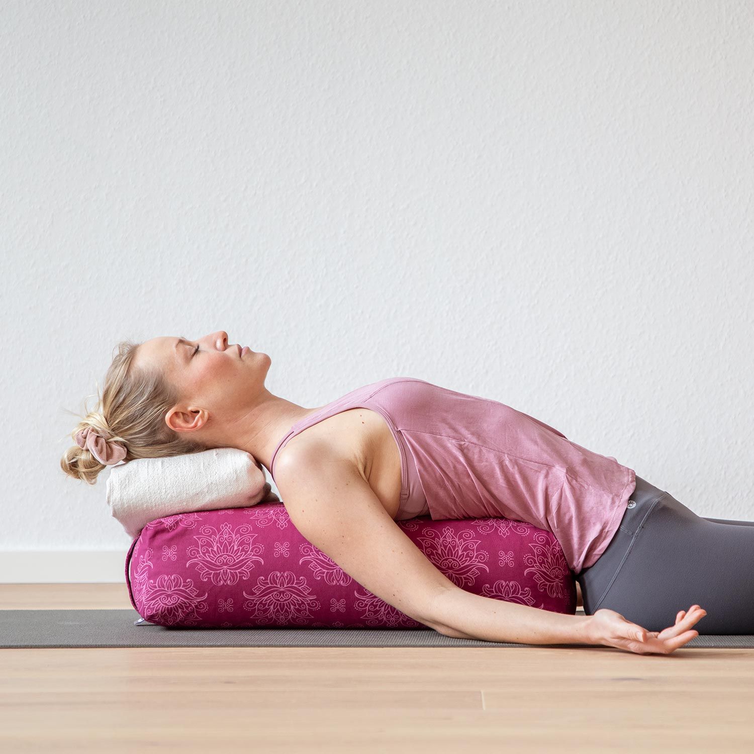 bodhi Maharaja Salamba (rechthoekige) Yoga bolster "Lotus".