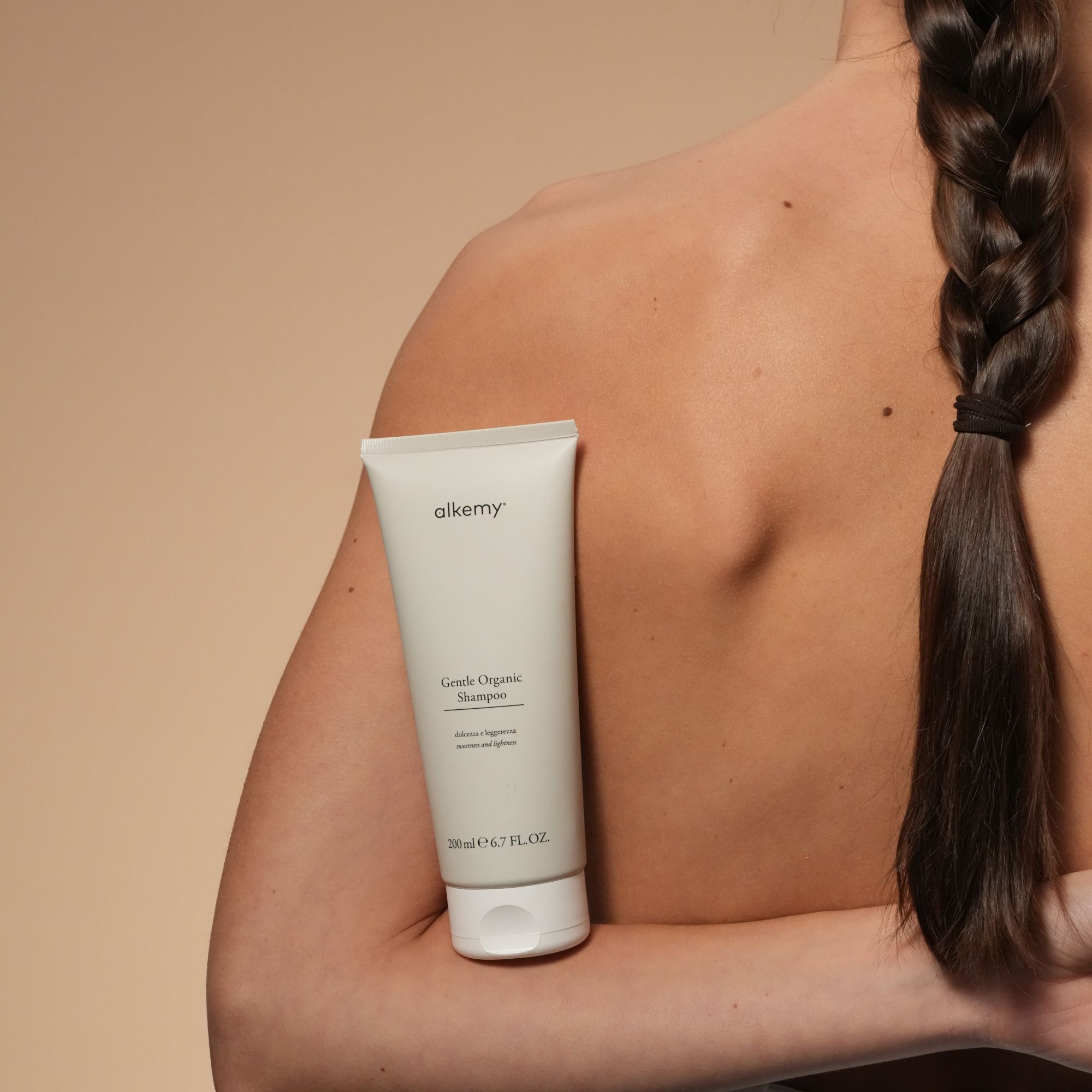 Alkemy Shampooing Bio Doux, Usage Fréquent pour Cheveux et Cuir Chevelu Sensible