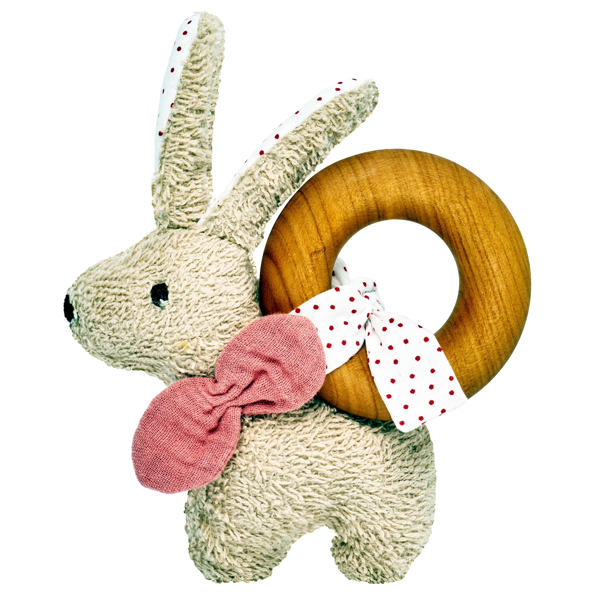 Käthe Kruse MINI Lièvre Anneau de préhension