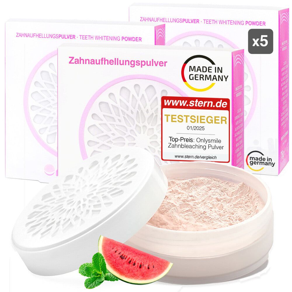 Onlysmile® Tandbleekpoeder voor witte tanden
