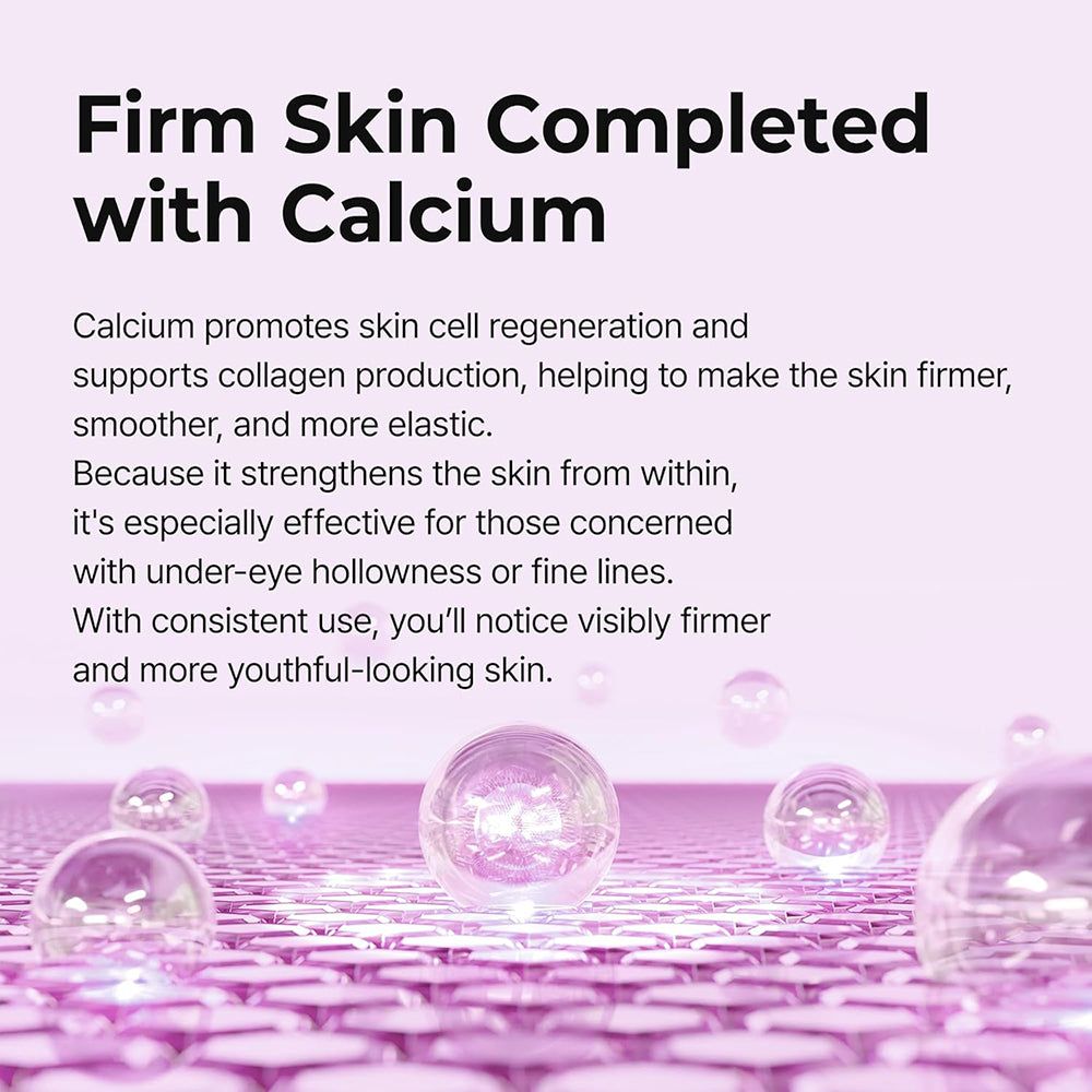 Dr. Melaxin Cemenrete Calcium Intense Cream, un pot en verre avec étiquette, texture crémeuse à l'intérieur.