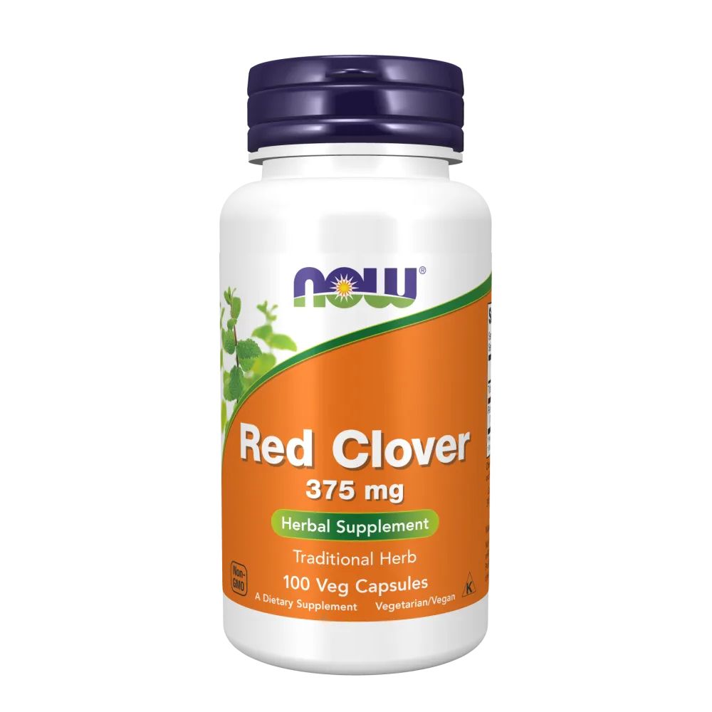 Now Foods Trèfle rouge 375 mg