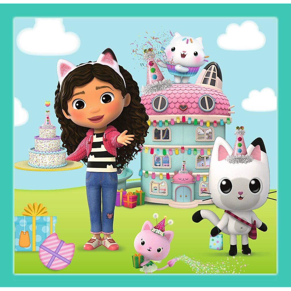 trefl Puzzel Gaby's Magic House: Gaby's Activiteiten 3in1 (20,36,50 delen)