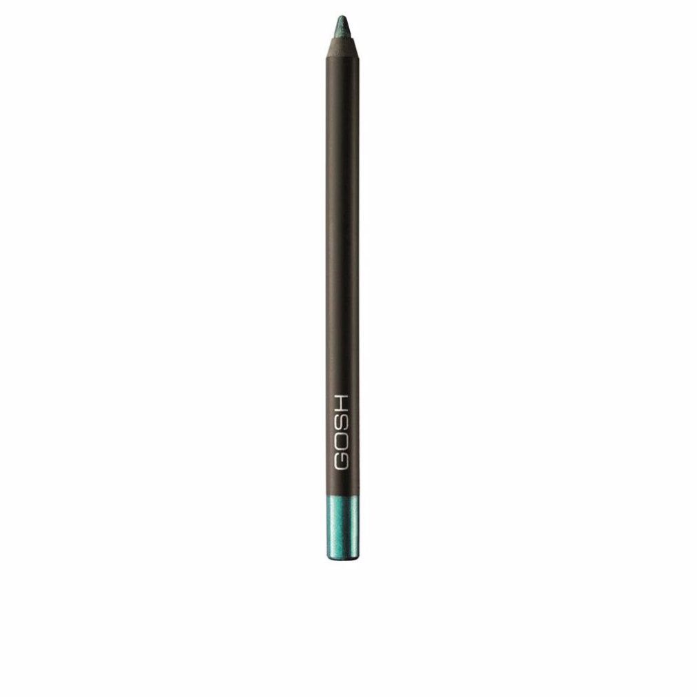 Gosh Velvet Touch Eyeliner Waterproof 018 i Sea You. Groene eyeliner potlood met zwarte schacht. Merk Gosh.