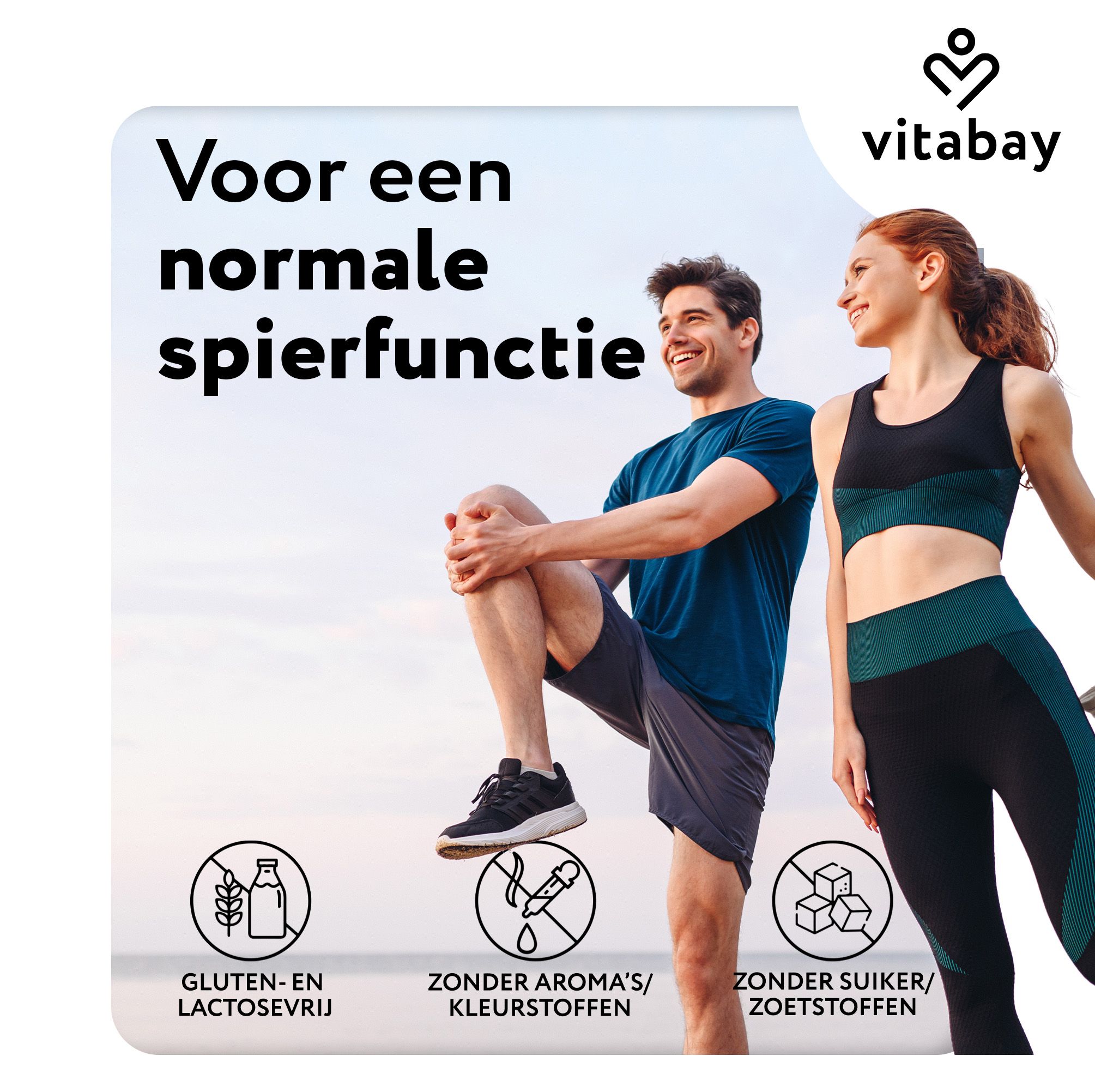 Vitabay Calciumcitraat Hooggedoseerd 1000 mg, 90 capsules. Dagelijks 3 capsules voor 3000 mg per inname.