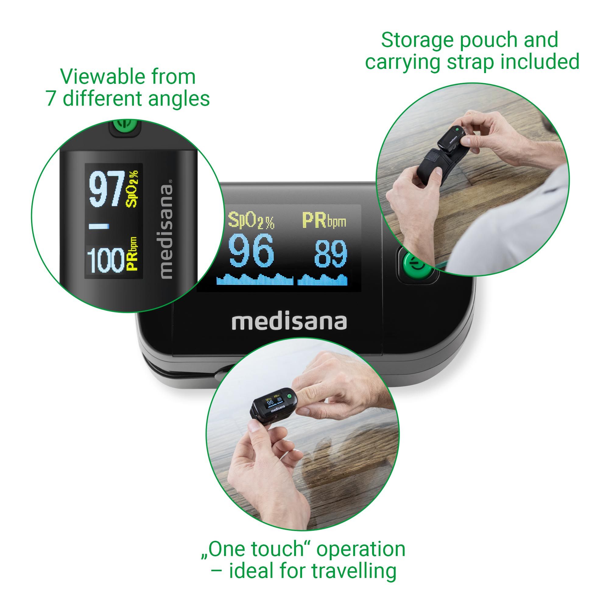 medisana PM 100 pulsoximeter