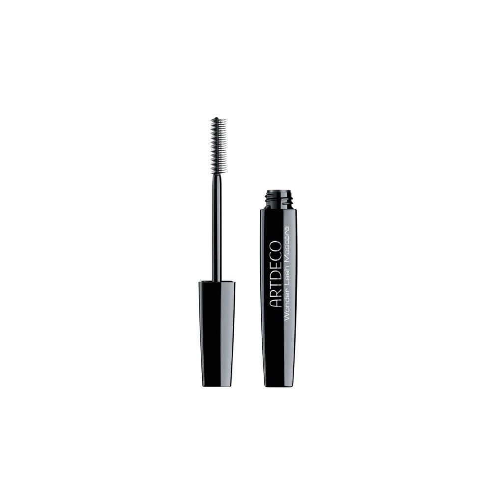 Zwarte ARTDECO mascara met applicator en houder.