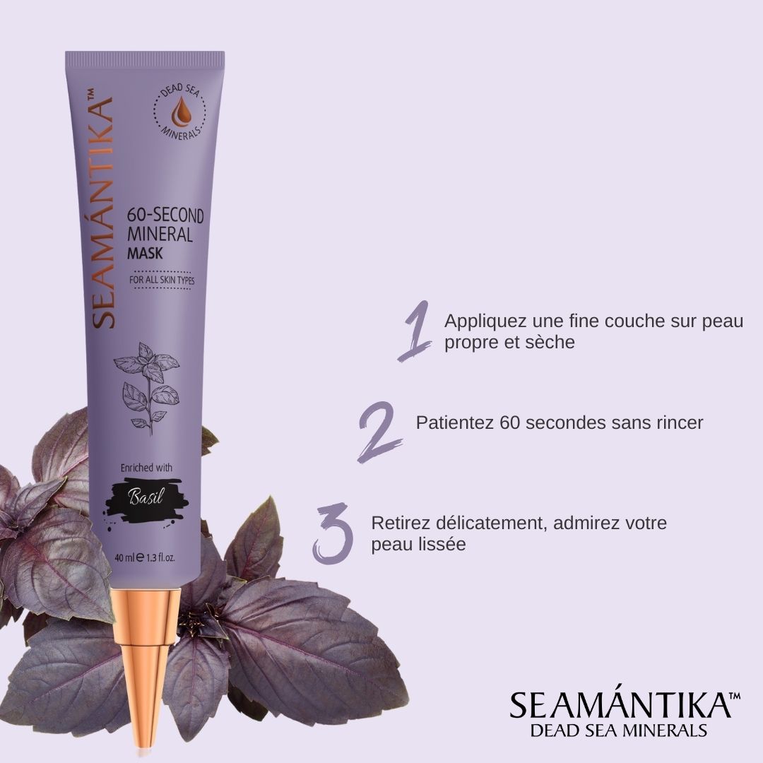 SEAMANTIKA - Masque Minéral Basilic