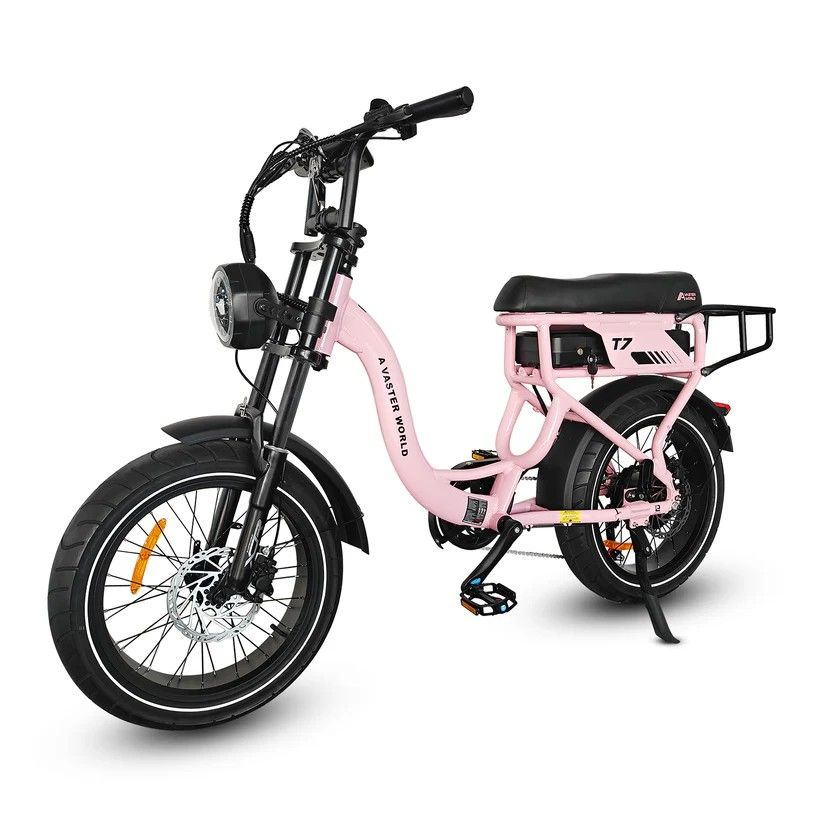 AVDL T7 Elektrische forenzenfiets met bagagedrager, 48V 18Ah accu