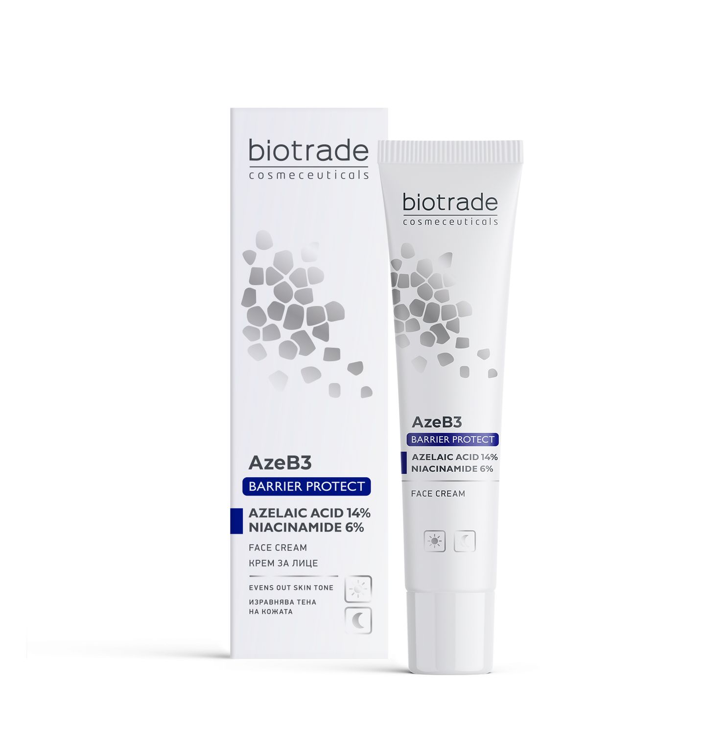 Biotrade AzeB3 Barrier Protect Intensieve verzorgingscrème met azelaïnezuur 14% en niacinamide 6%