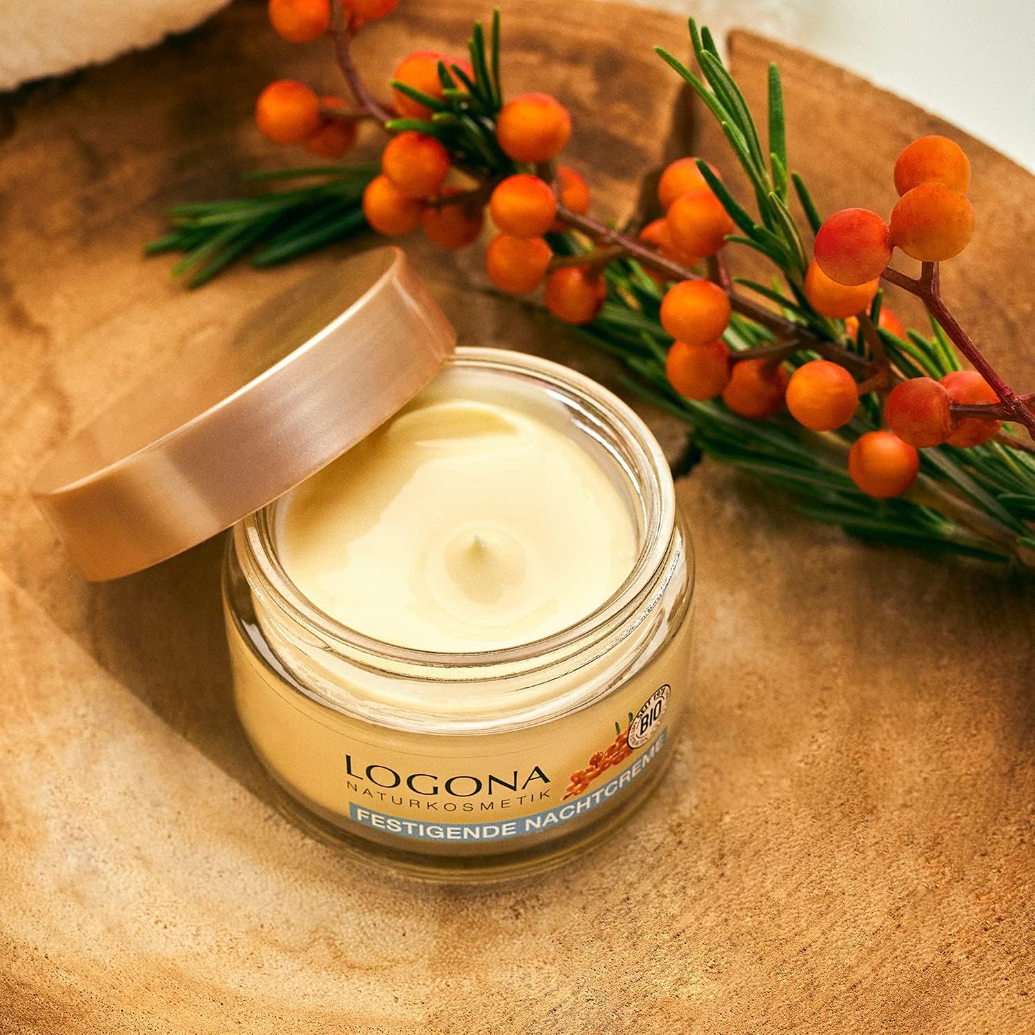 LOGONA COSMÉTIQUE NATURELLE Crème de Nuit Raffermissante