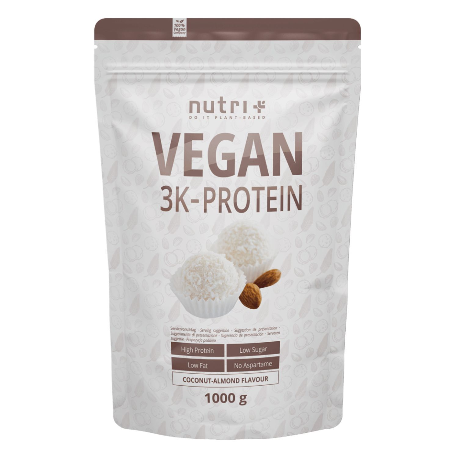 nutri+ Poudre de protéines végétales 3k