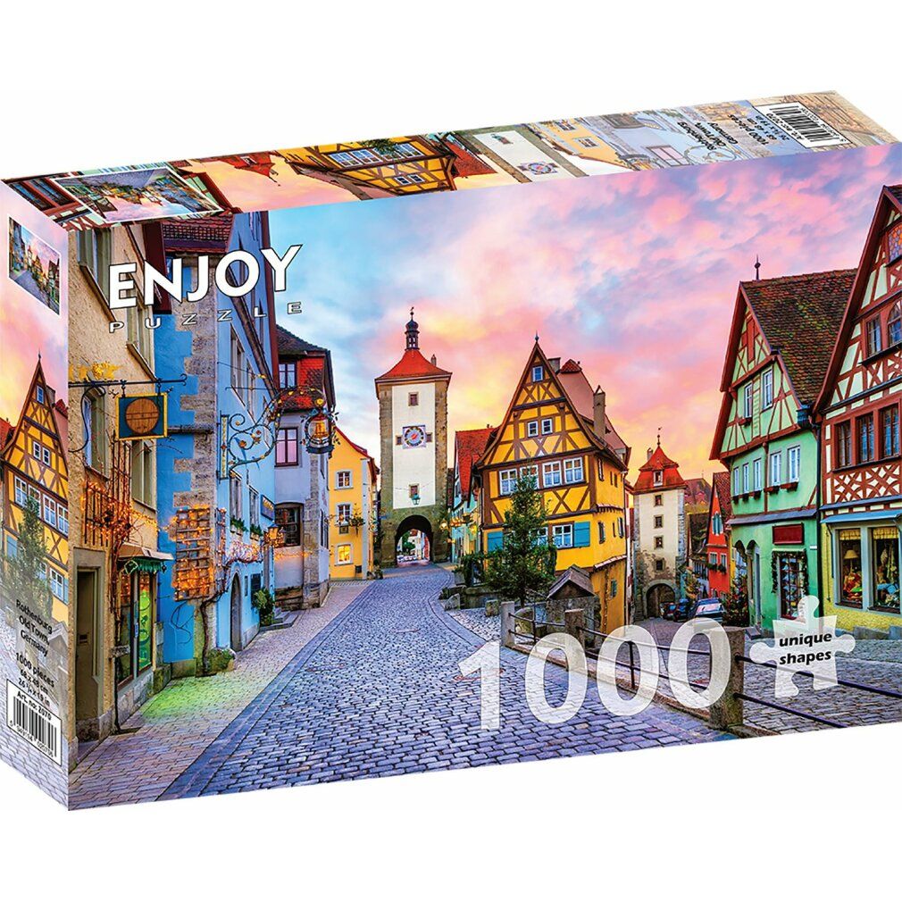 enjoy Puzzle Old Town Rothenburg, Duitsland 1000 delen