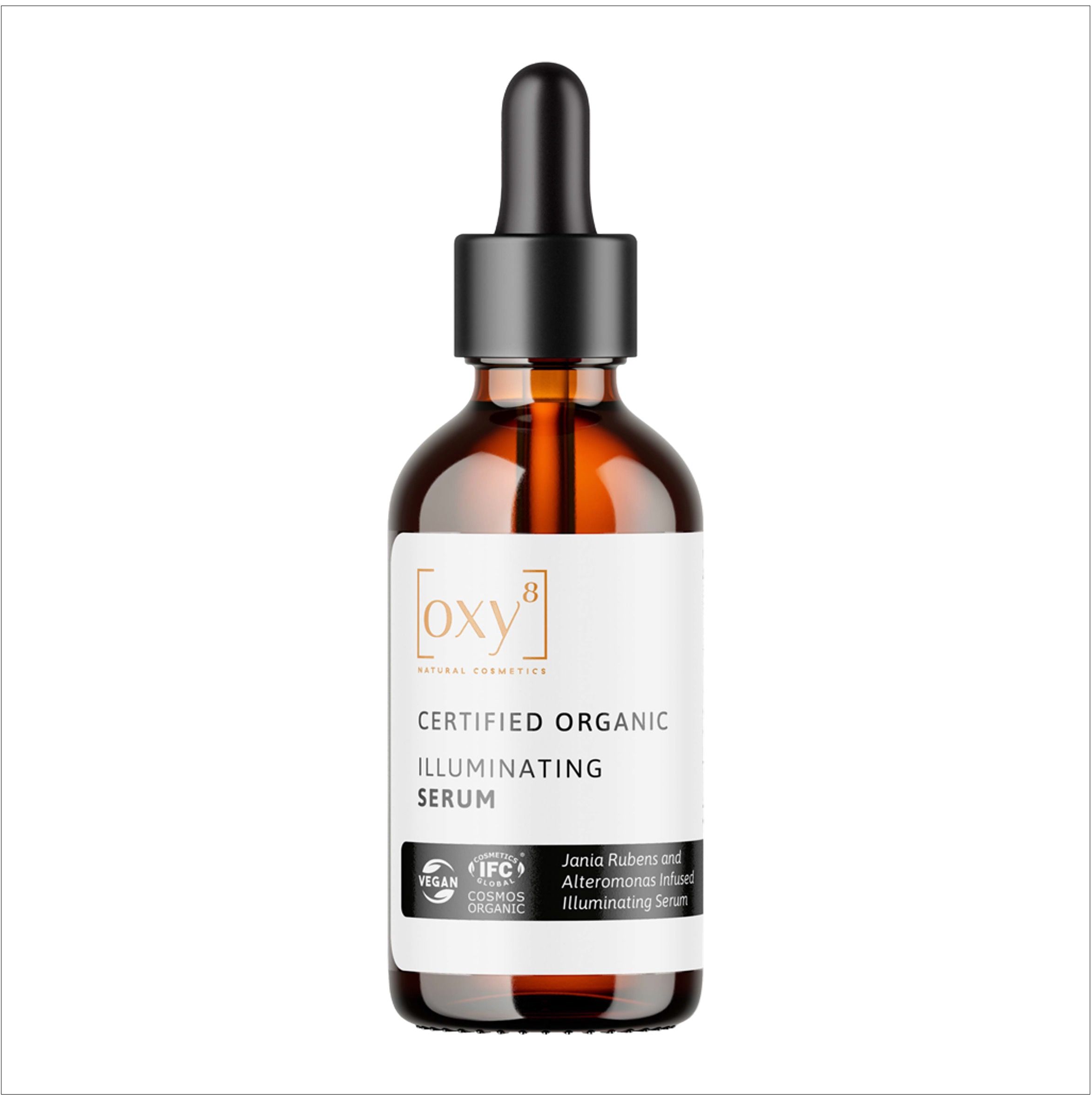 oxy8 Natural Cosmetics ILLUMINATING SERUM – Tegen pigment- en ouderdomsvlekken
