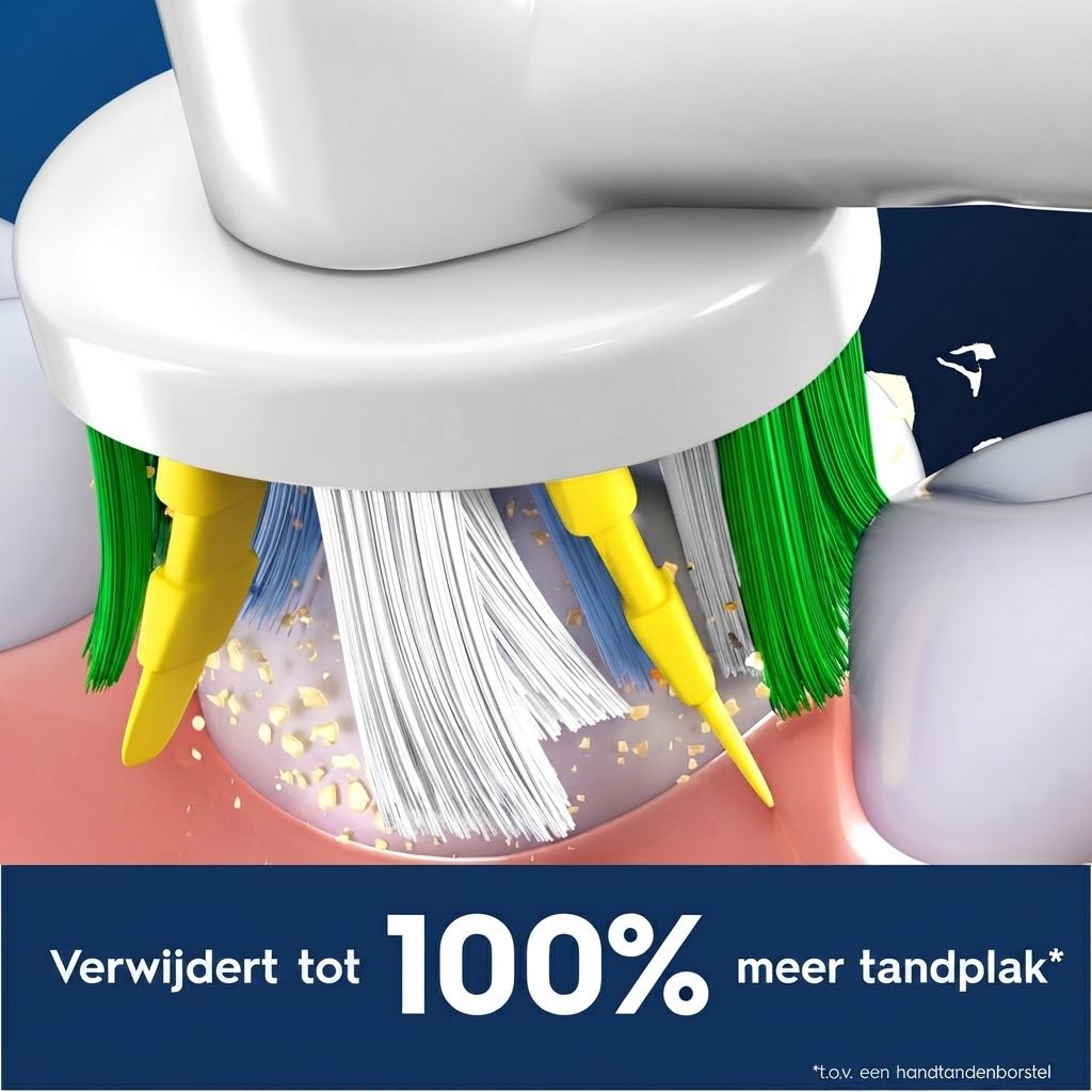 Oral-B PRO opzetborstels compatibel met elektrische tandenborstels (behalve Pulsonic & iO).