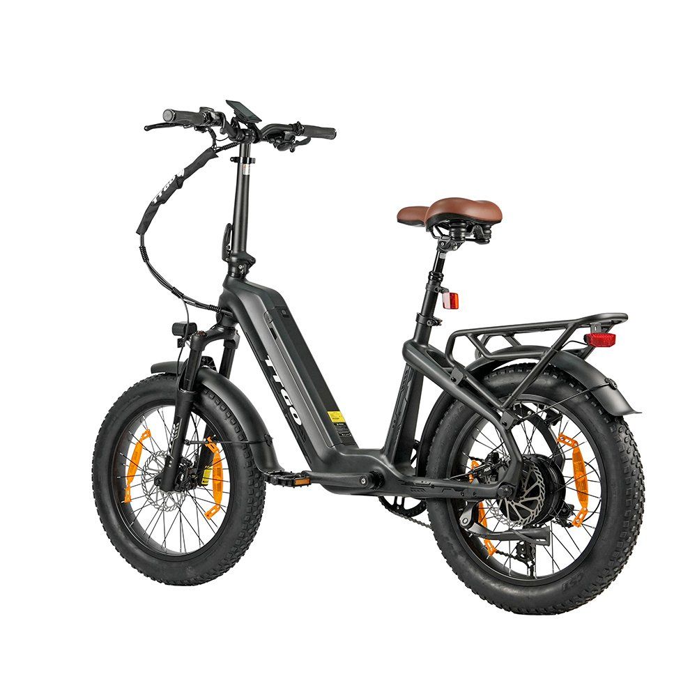 TTGO F8 Elektrische fiets van koolstofvezel met verborgen 48V 18Ah-accu