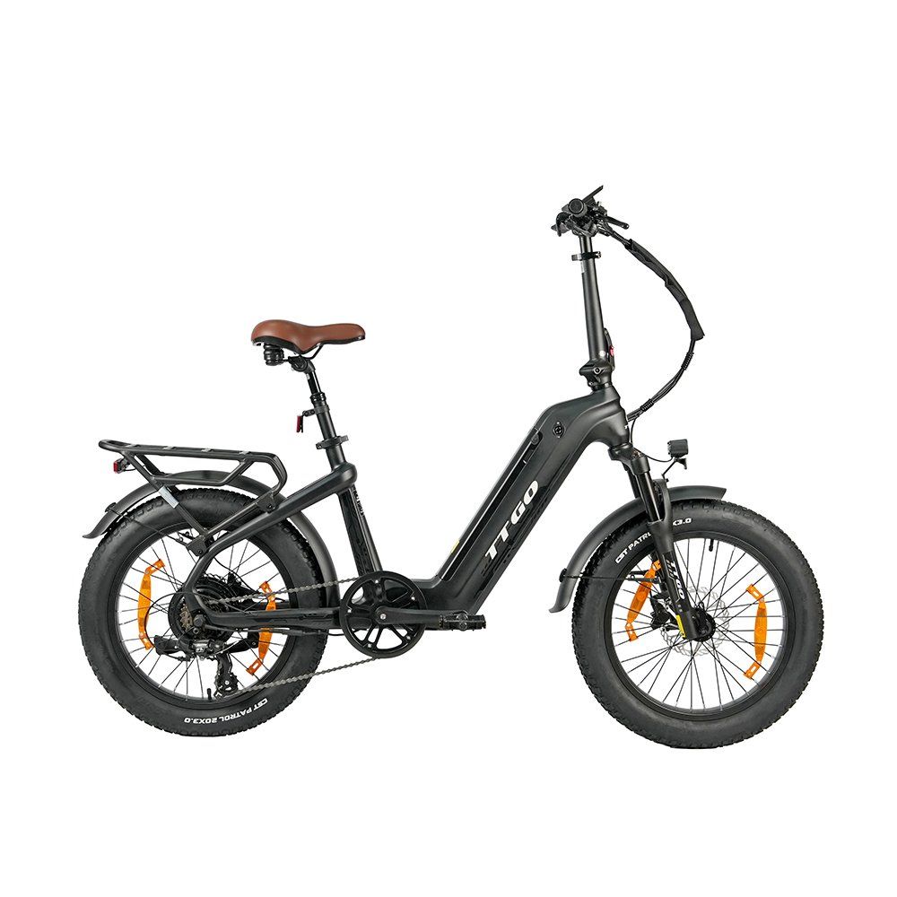 TTGO F8 Elektrische fiets van koolstofvezel met verborgen 48V 18Ah-accu