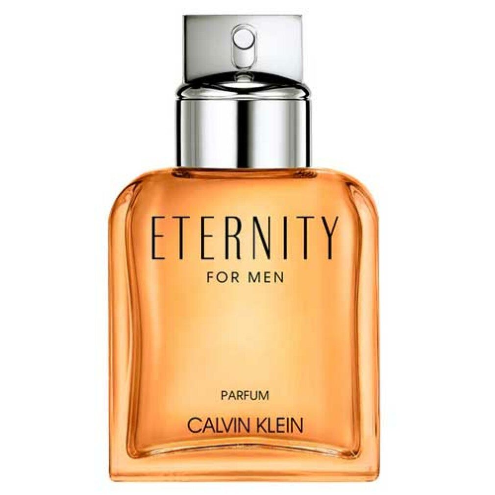 Calvin Klein Eternity for Men parfumfles met zilveren verstuiver.