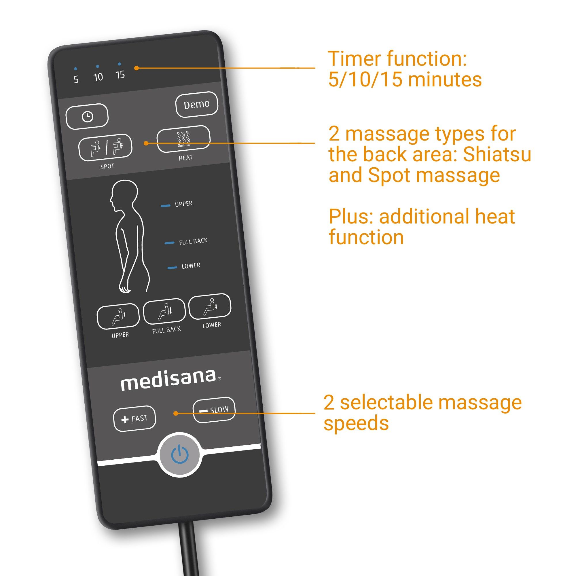 medisana RC 450 relaxfauteuil
