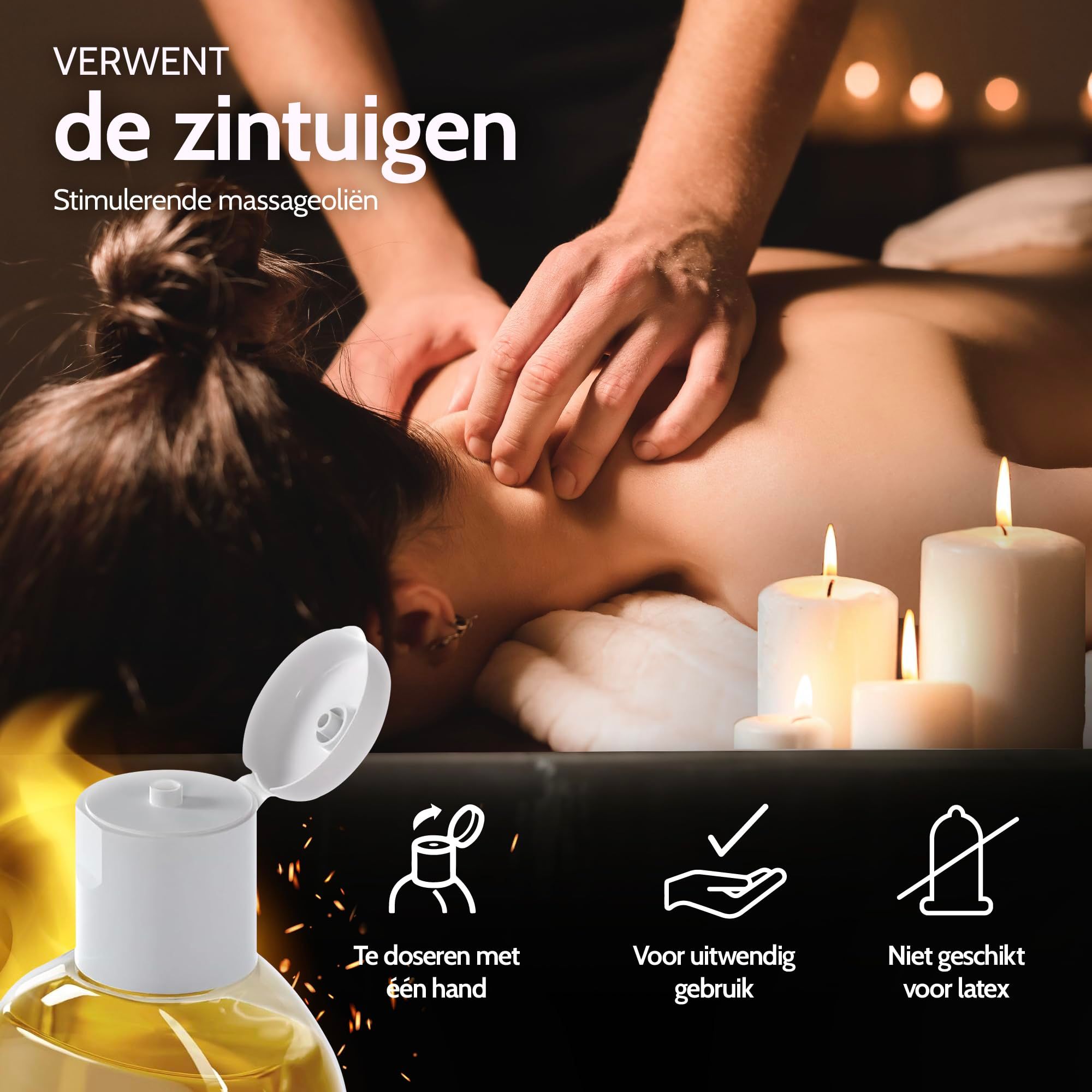Vibratissimo Massageolie Hot Moments