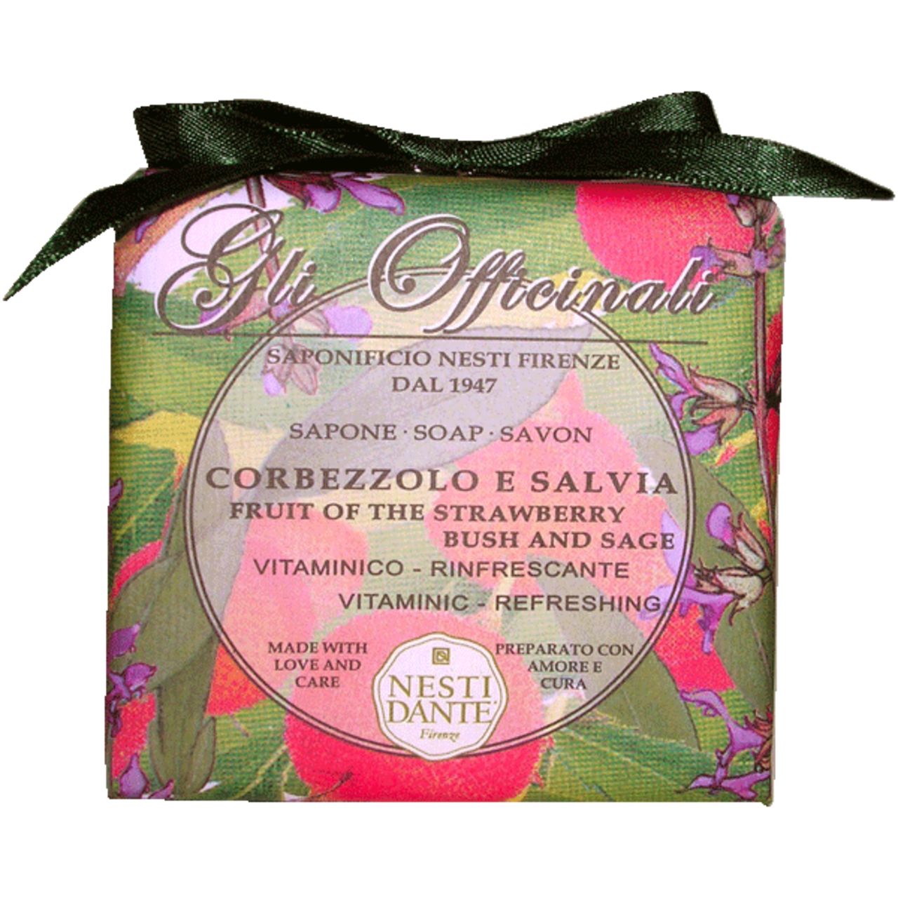 Nesti Dante Zeep Gli Officinali - Aardbeienboom & Salie