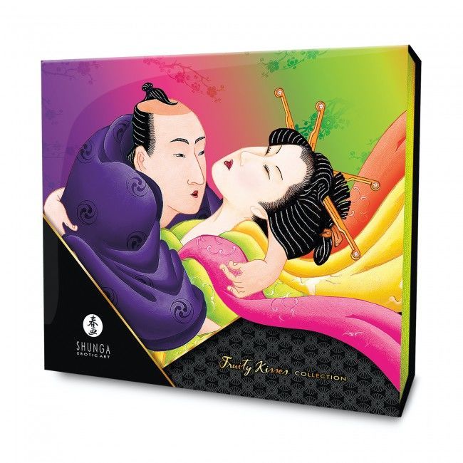 Shunga Fruity Kisses Gift Set verpakking.