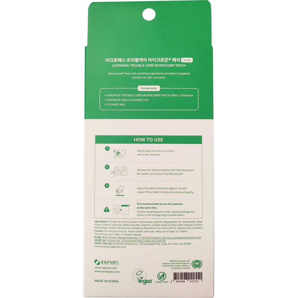 ACROPASS Trouble Care Microcone-pleisterset