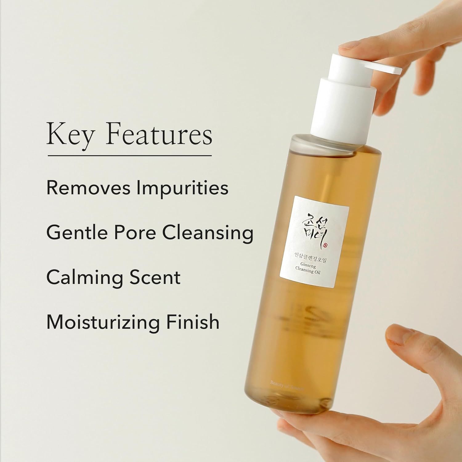 BEAUTY OF JOSEON Ginseng Reinigingsolie