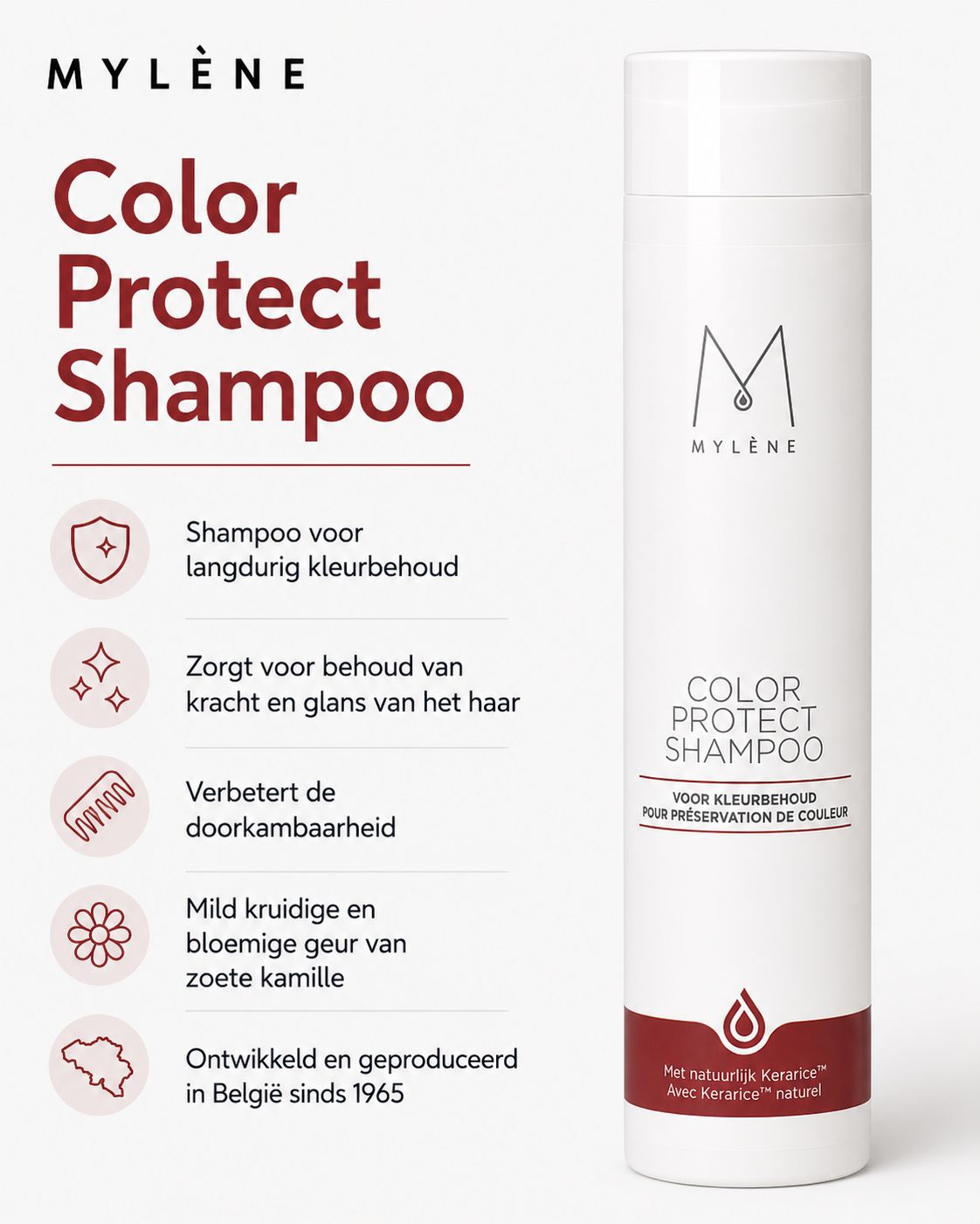 Mylène Color Protect Shampoo | Shampoo voor gekleurd haar