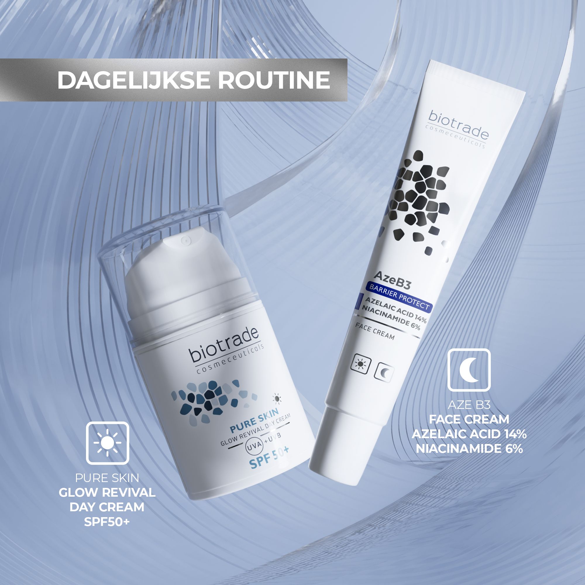 Biotrade AzeB3 Barrier Protect Intensieve verzorgingscrème met azelaïnezuur 14% en niacinamide 6%