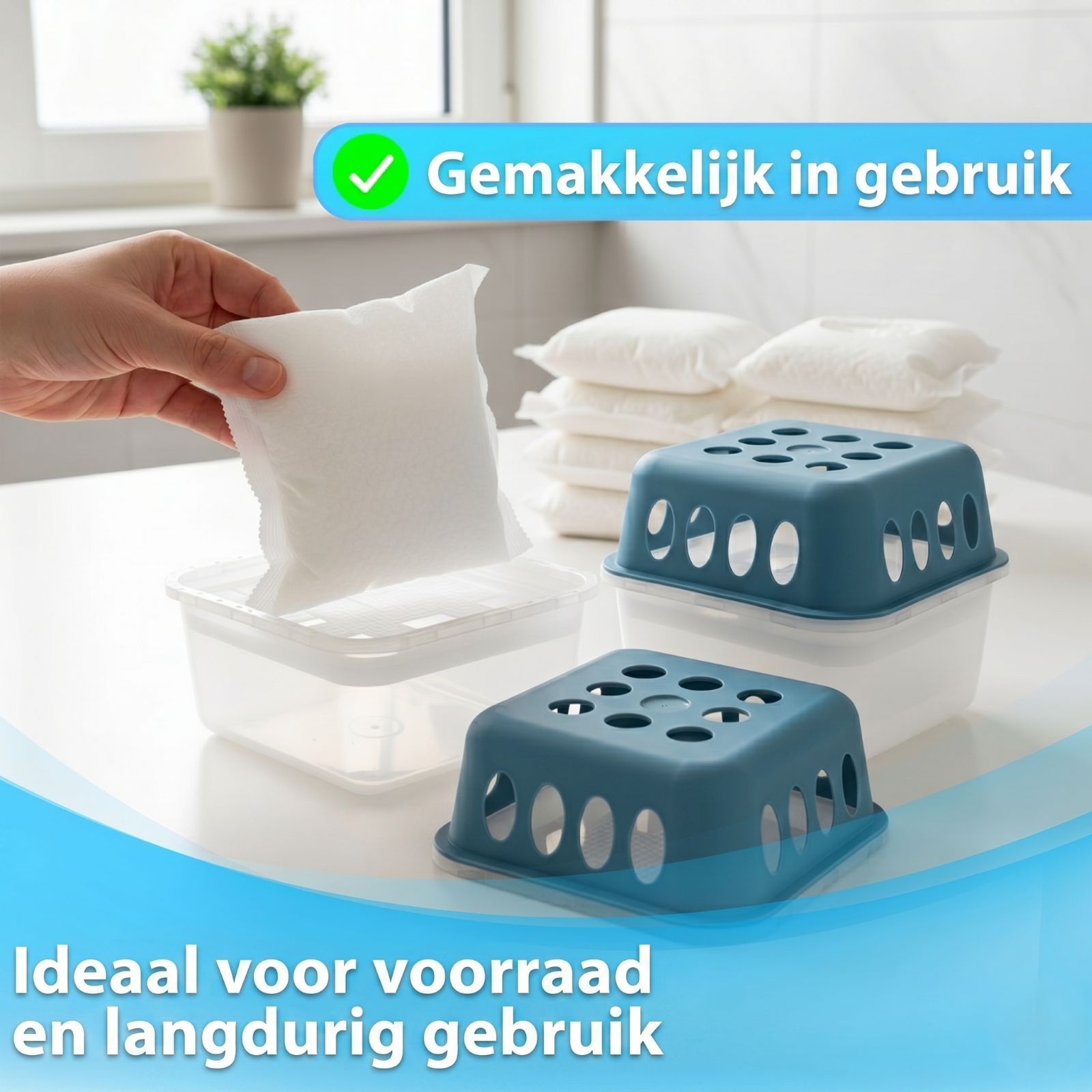 KARAT Luchtontvochtiger navulzakken Habo voor ruimte-Ontvochtiger