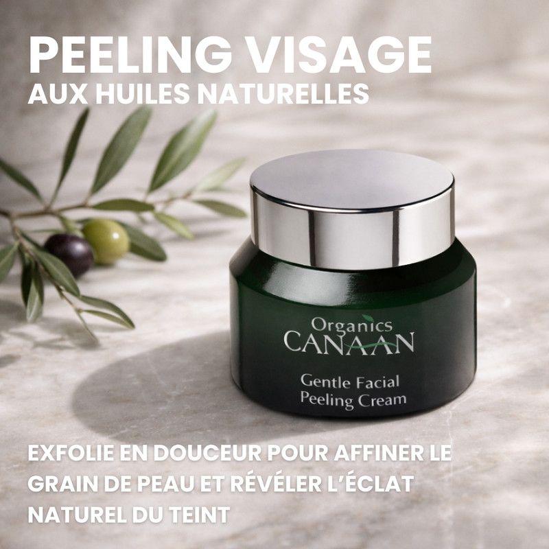 Canaan - Crème Peeling Visage aux Graines d’Abricot