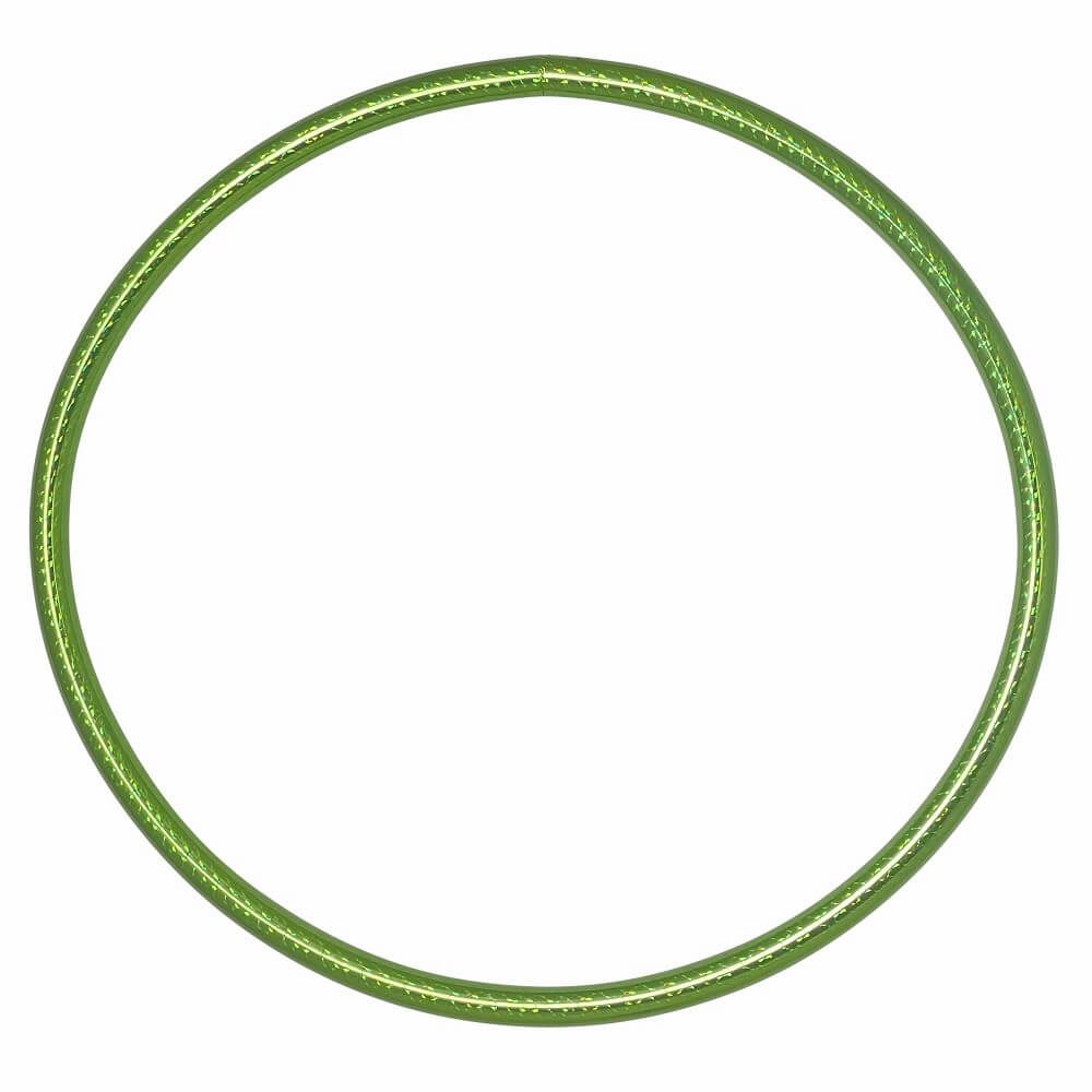 Hoopomania Hologramm hula hoop enfant | Ø 80 cm | Vert