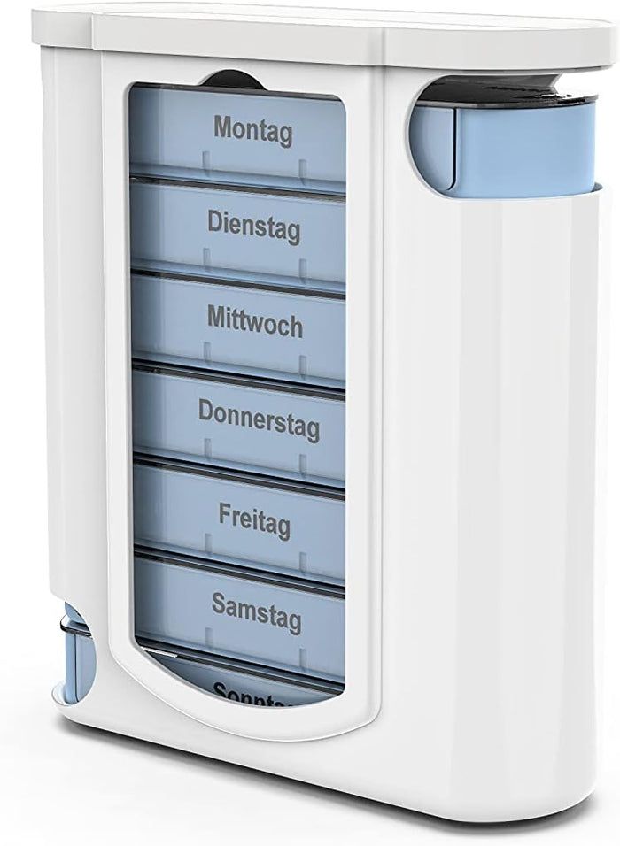 Haro Witte pillendoos – eenvoudige weekplanner