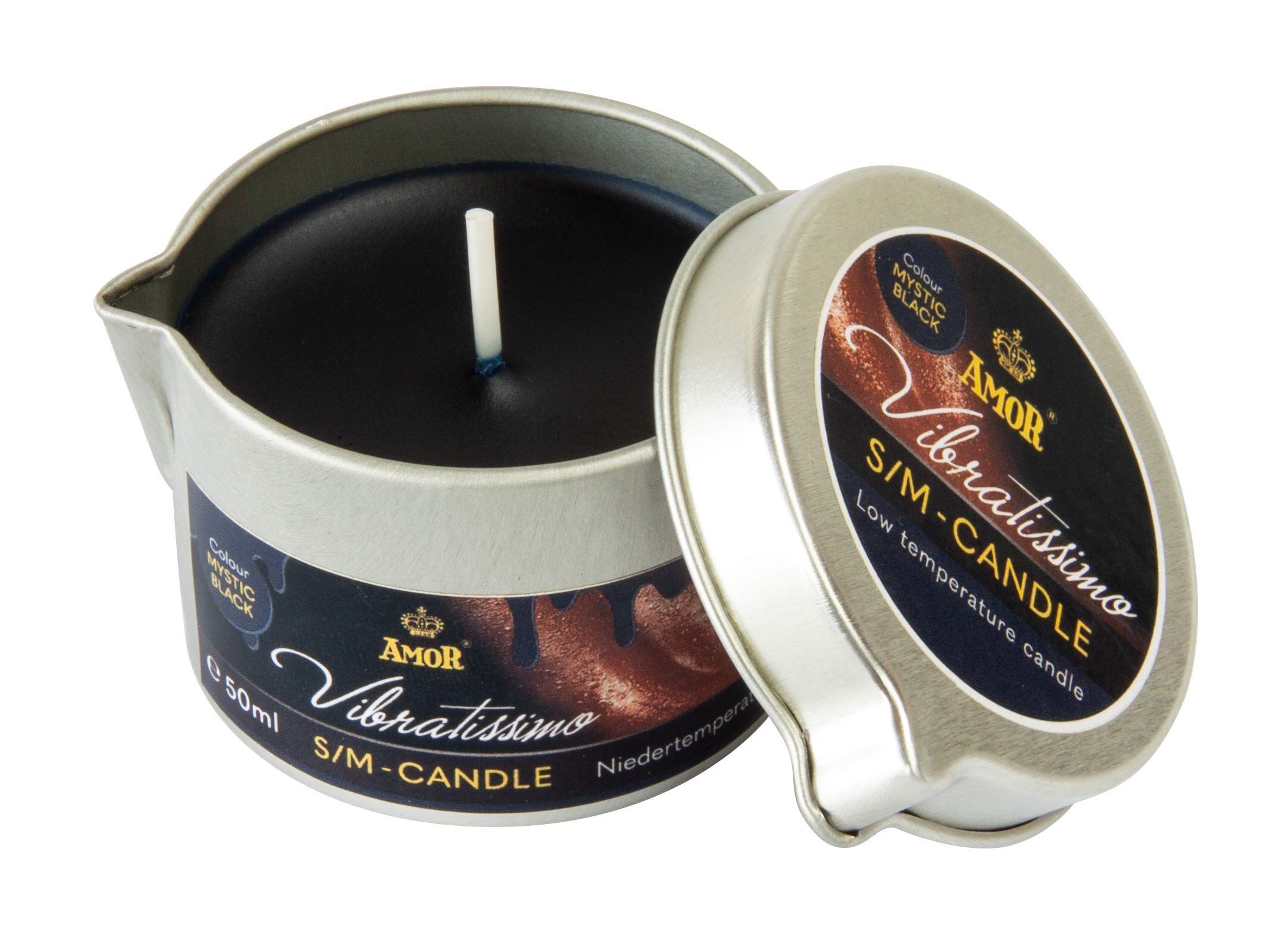 Vibratissimo Bougie S/M Mystic Black