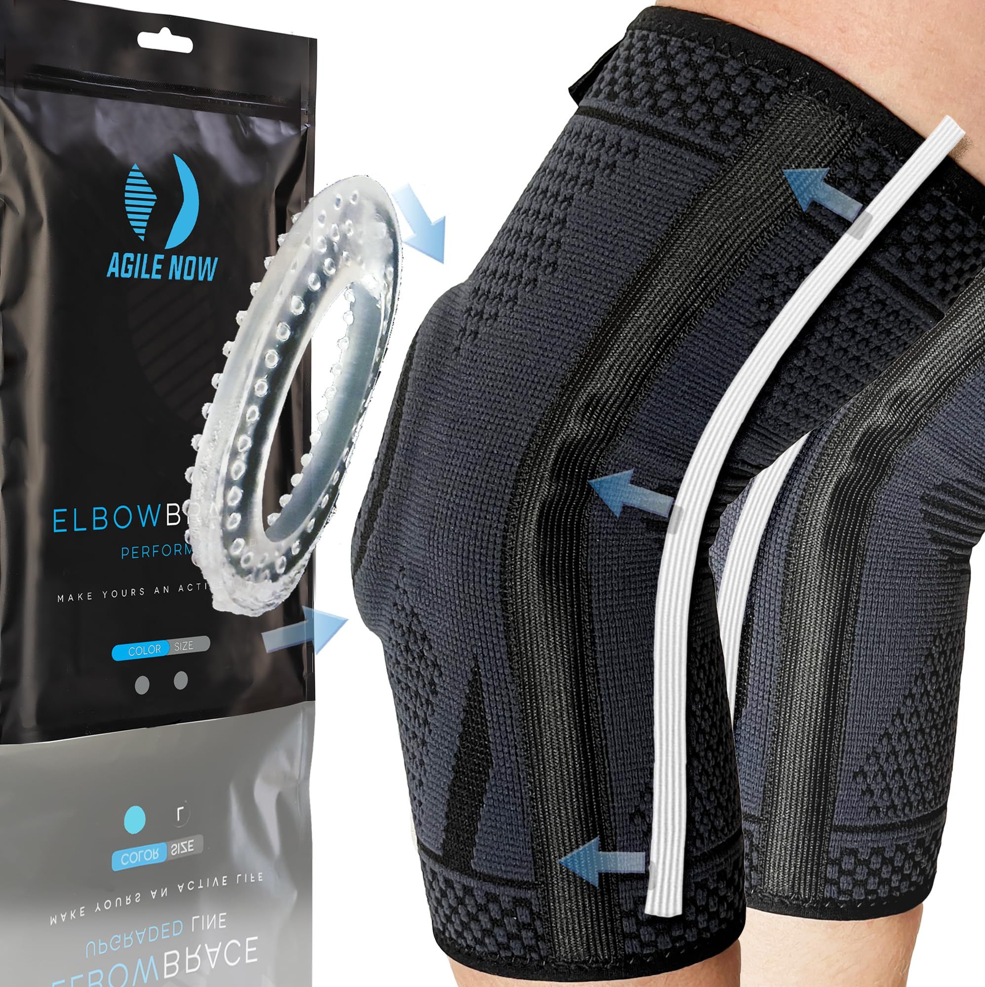 AGILE NOW Elleboogbrace Performance Up