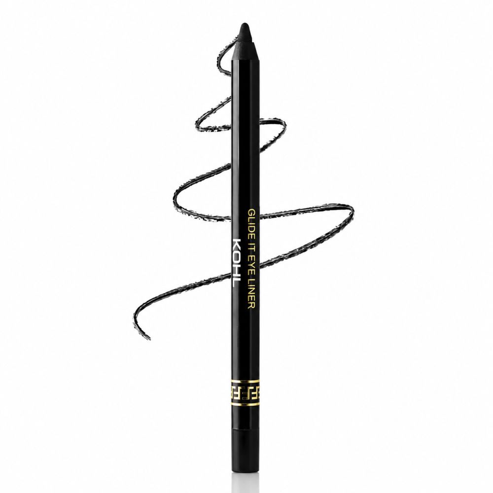 Crayon khôl noir avec inscription "KOHL GLIDE IT EYE LINER".