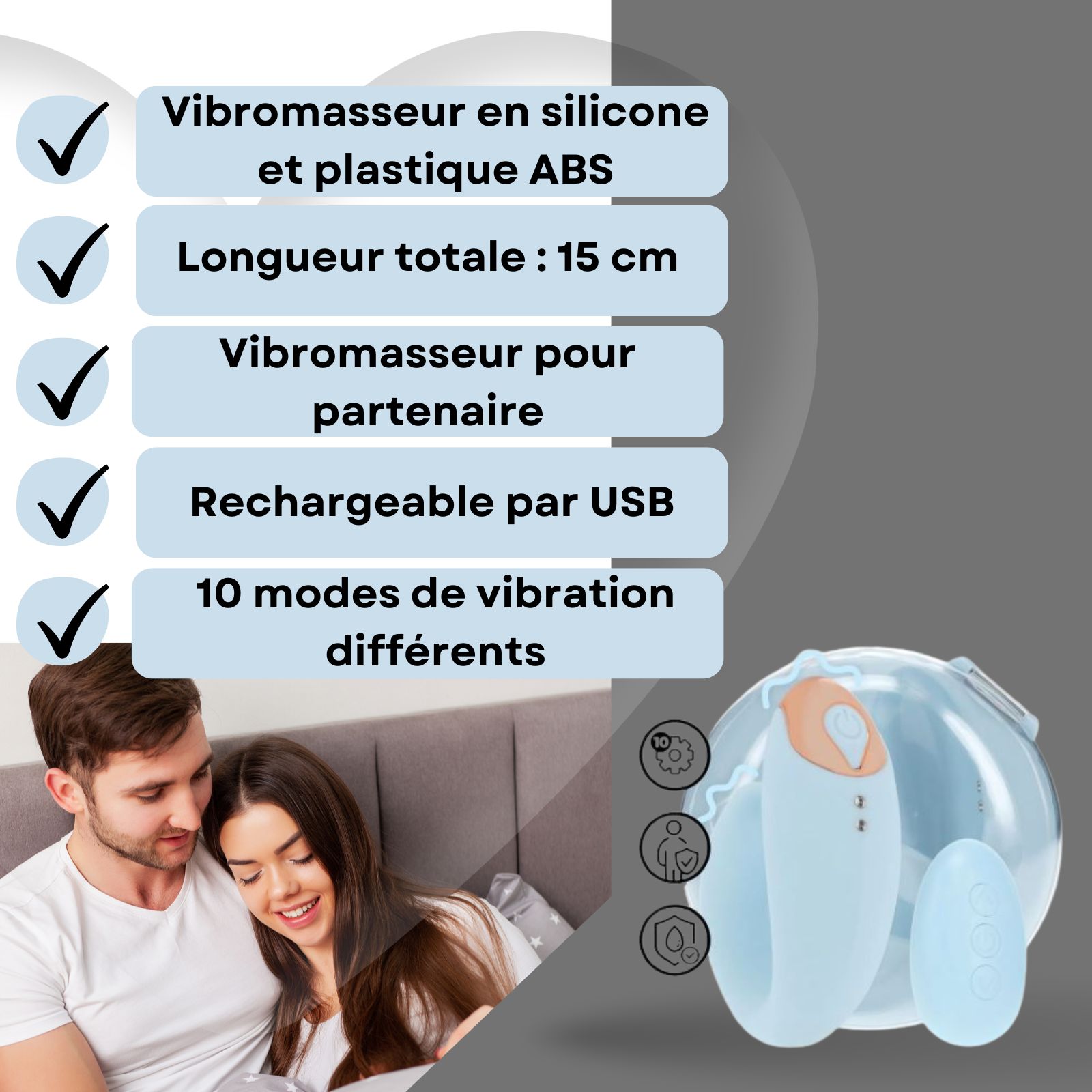 Lovelyness - Vibromasseur pour couples - Partner Dream