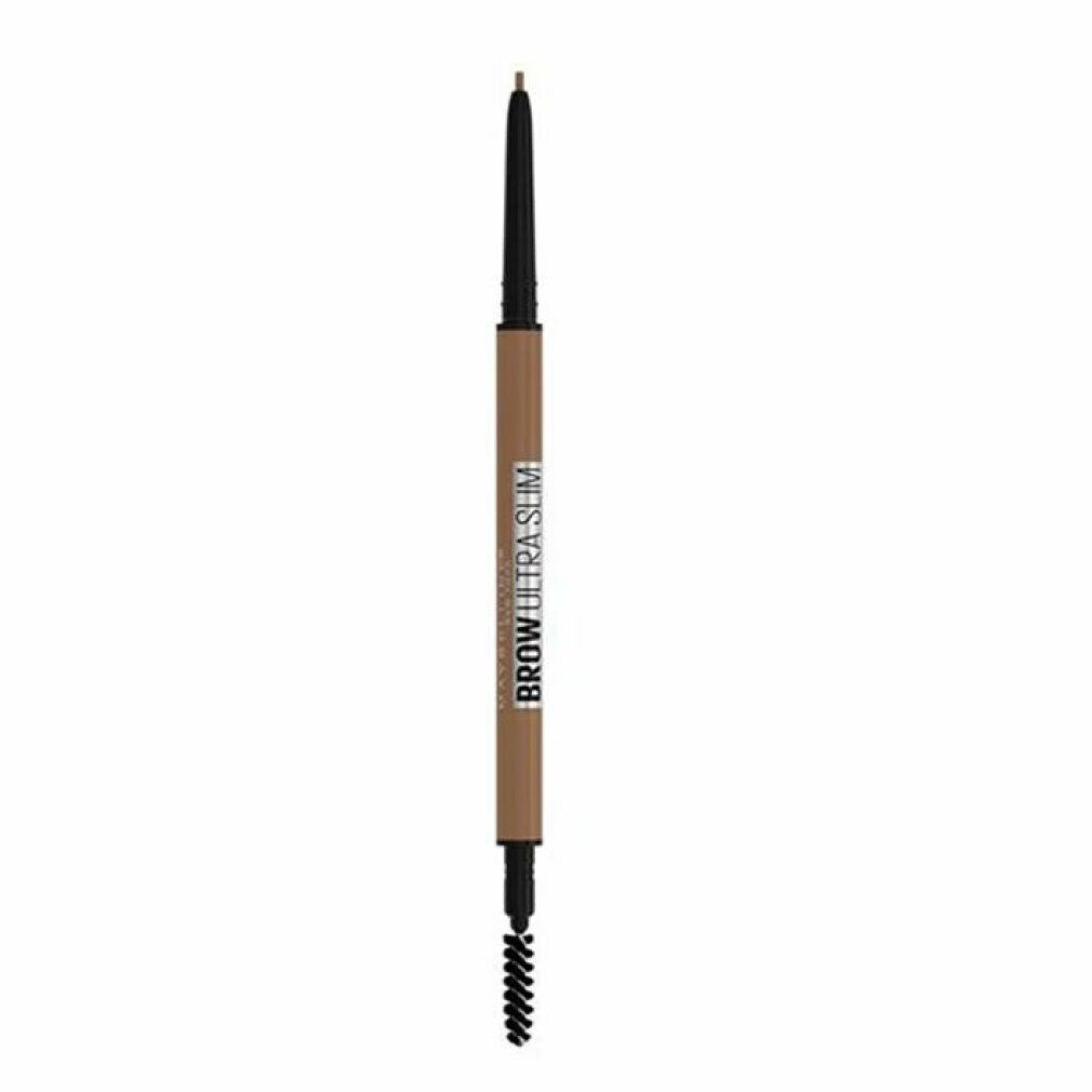 Crayon à sourcils brun clair avec applicateur.