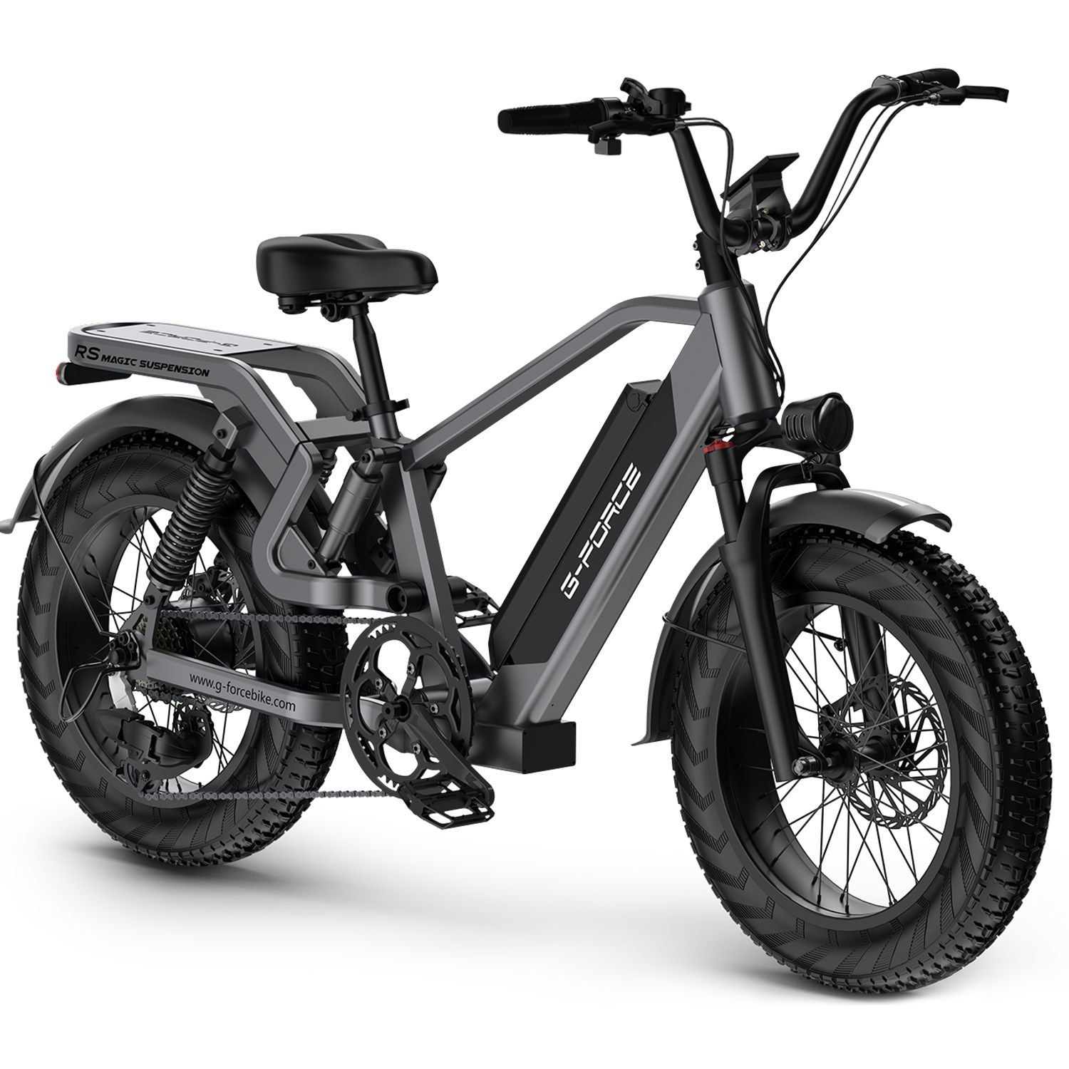 G-FORCE RS Vélo électrique tout suspendu, batterie amovible 48 V 15 Ah