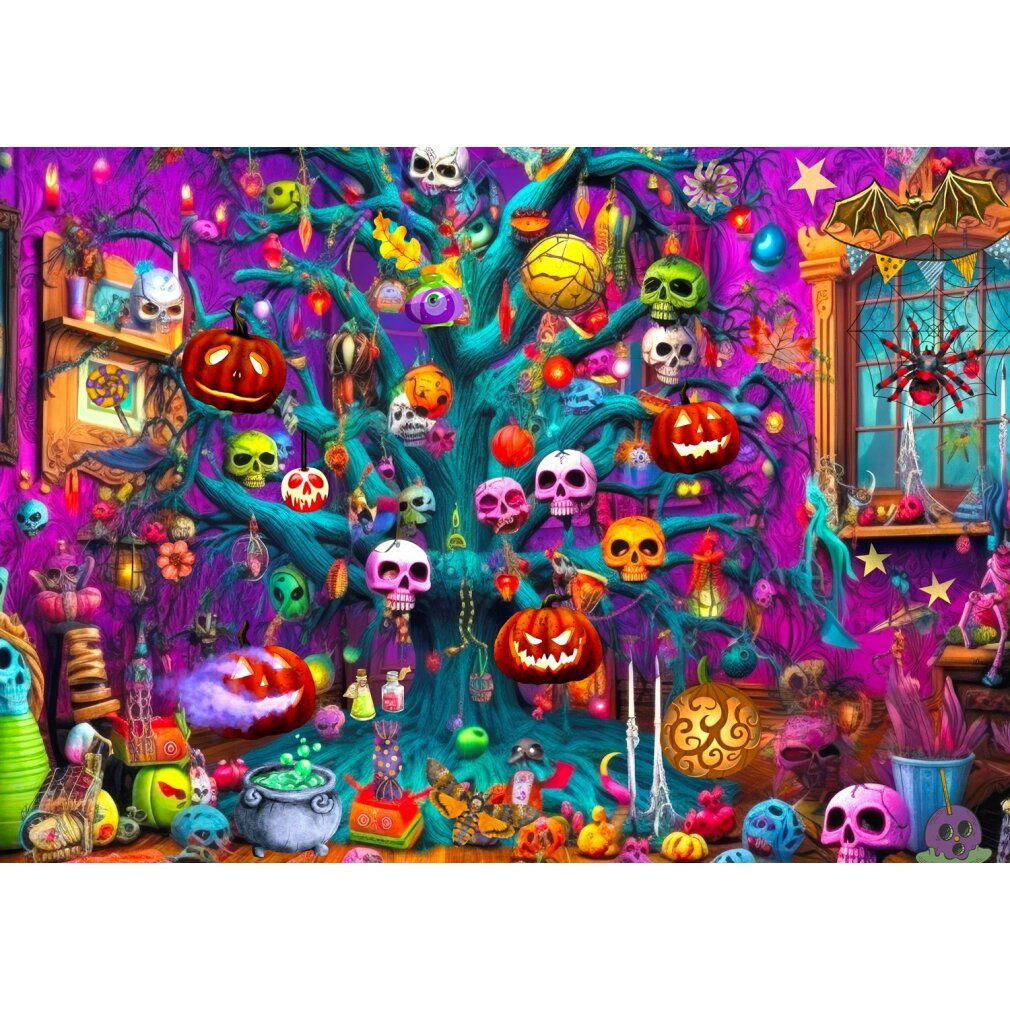 enjoy Puzzel Nachtmerrie Manor 1000 stuks