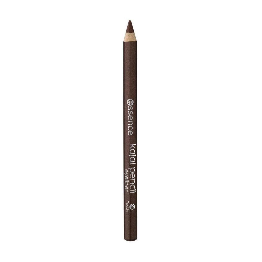Crayon Kajal brun Essence. Crayon en bois avec mine brune. Inscription: Essence, Kajal pencil eyeliner.