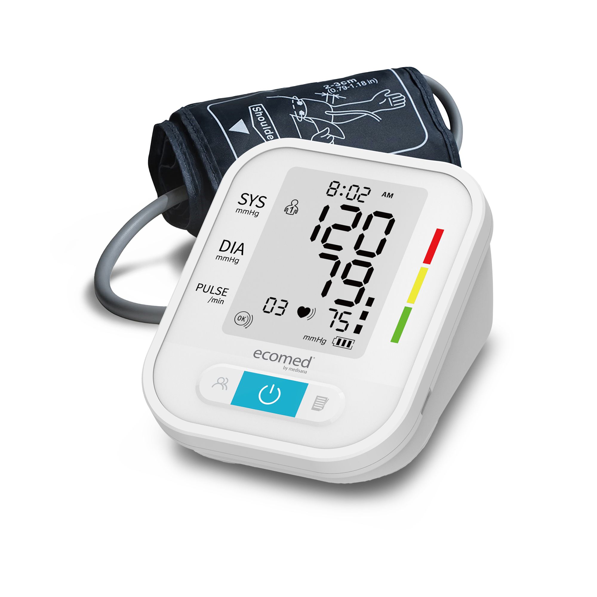 ecomed by medisana BU-95E Bloeddrukmeter voor de bovenarm