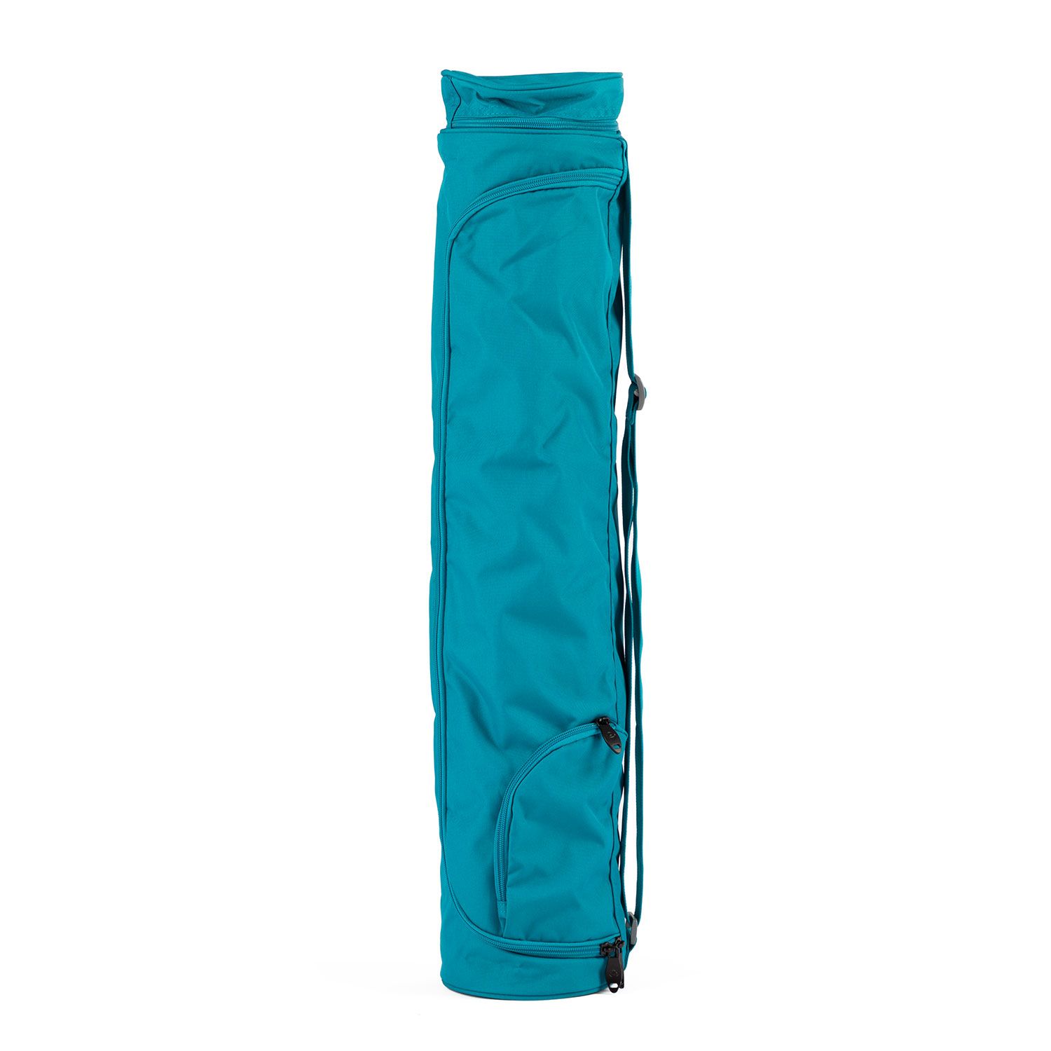 bodhi Yogamat tas Asana Bag XL 70 turquoise, polyester/polyamide geborduurd met OM