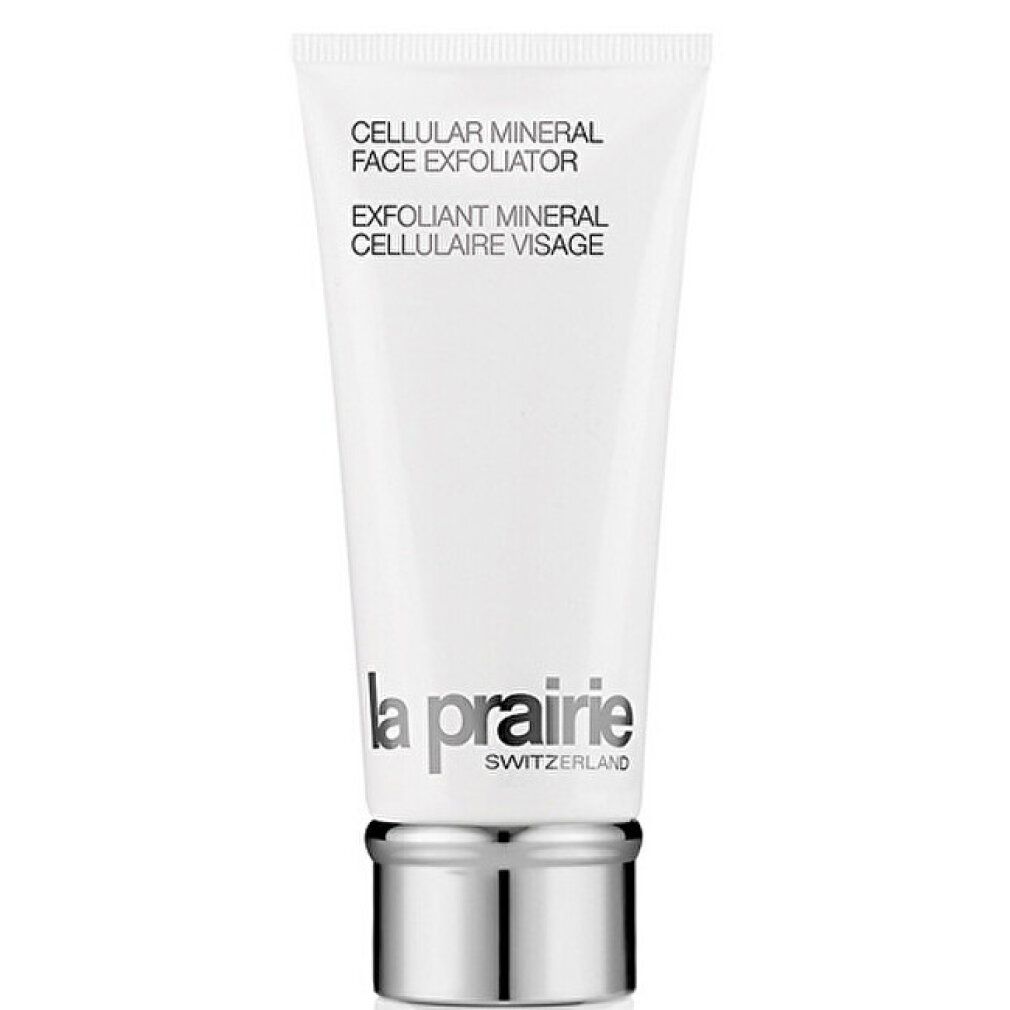 Witte tube met producttekst en logo. Merk: La Prairie.