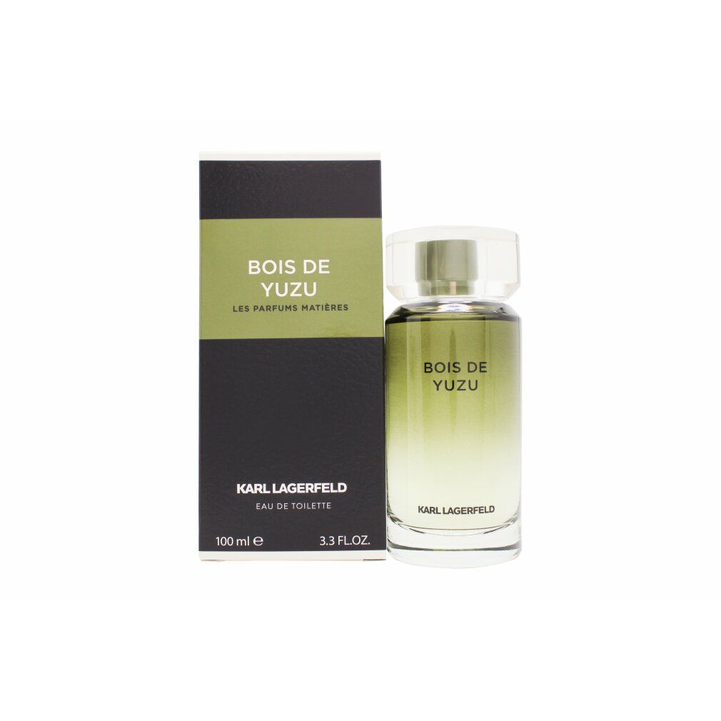 Karl Lagerfeld Bois De Yuzu Eau De Toilette Herren 100ml flacon en verpakking.